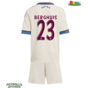 Ajax Steven Berghuis #23 Tredjeställ Barn 2025-26 Kortärmad (+ Korta byxor)
